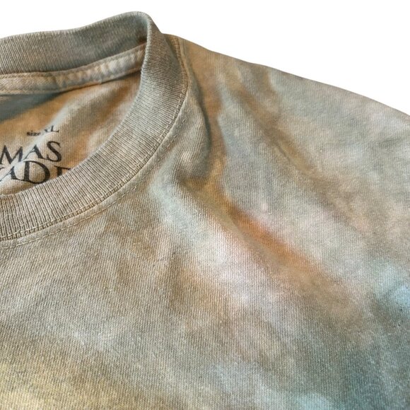 The Mountain Thomas Kinkade Tie Dye Cabin In Woods Tee XL USA - Picture 2 of 7